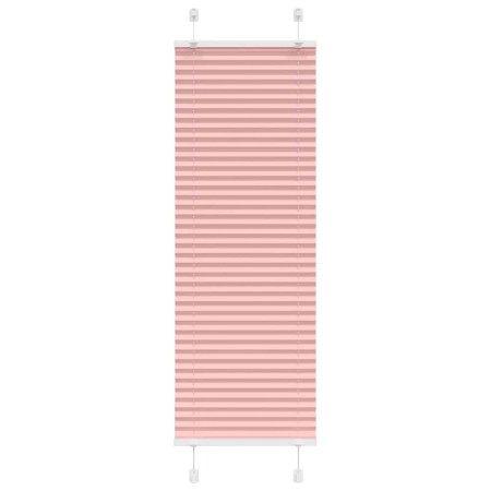 Estor Plisado rosa 50x100 cm Tela Ancho 49,4 cm Poliéster