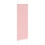 Estor Plisado rosa 50x100 cm Tela Ancho 49,4 cm Poliéster