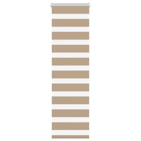 Estor cebra marrón arena tejido ancho 35,9 cm poliéster de , Persianas y estores - Ref: Foro24-4014509, Precio: 17,48 €