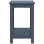 Nachttisch aus massiver Kiefer in hellem Grau, 35x30x47 cm. von vidaXL, Nachttische - Ref: Foro24-322213, Preis: 37,52 €, Rab...