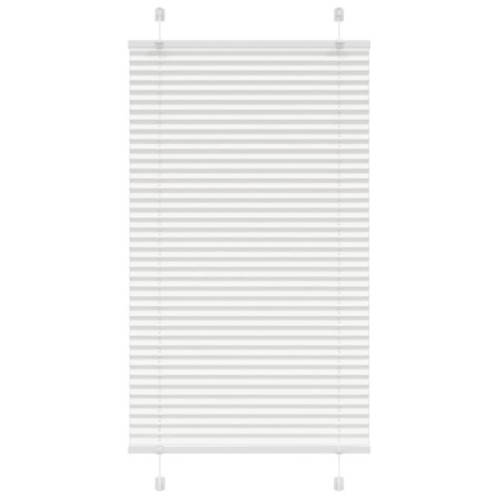 Estor Plisado blanco 75x150 cm Tela Ancho 74,4 cm Poliéster by , Blinds and blinds - Ref: Foro24-4015495, Price: 17,12 €, Dis...