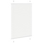Estor Plisado blanco 100x100 cm Tela Ancho 99,4 cm Poliéster by , Blinds and blinds - Ref: Foro24-4015483, Price: 17,76 €, Di...