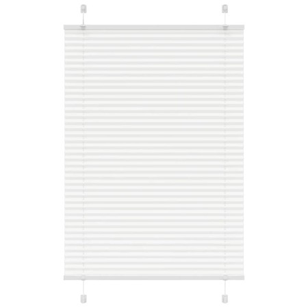Estor Plisado blanco 85x150 cm Tela Ancho 84,4 cm Poliéster by , Blinds and blinds - Ref: Foro24-4015497, Price: 17,99 €, Dis...