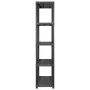 Storage shelves 5 levels black plastic 142x38x170cm by vidaXL, Industrial shelving - Ref: Foro24-3059852, Price: 106,98 €, Di...