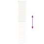 Estor cebra beige mármol tejido ancho 35,9 cm poliéster von , Jalousien und Jalousien - Ref: Foro24-4014665, Preis: 20,58 €, ...