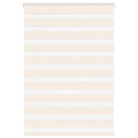Estor cebra beige mármol tejido ancho 100,9 cm poliéster von , Jalousien und Jalousien - Ref: Foro24-4014652, Preis: 31,30 €,...