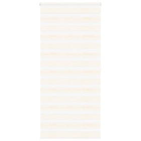 Estor cebra beige mármol tejido ancho 100,9 cm poliéster