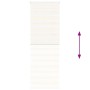 Estor cebra beige mármol tejido ancho 75,9 cm poliéster by , Blinds and blinds - Ref: Foro24-4014673, Price: 26,50 €, Discoun...
