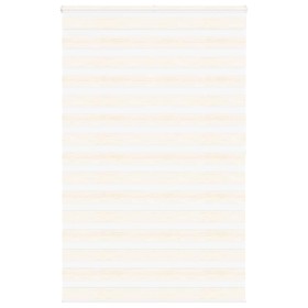 Estor cebra beige mármol tejido ancho 140,9 cm poliéster von , Jalousien und Jalousien - Ref: Foro24-4014686, Preis: 31,41 €,...