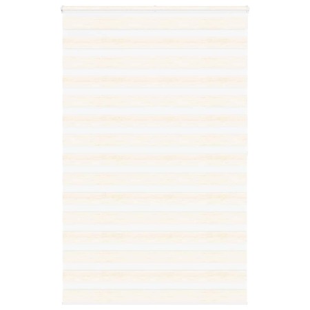 Estor cebra beige mármol tejido ancho 140,9 cm poliéster von , Jalousien und Jalousien - Ref: Foro24-4014686, Preis: 31,41 €,...