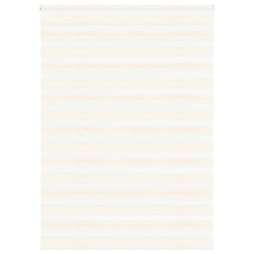 Estor cebra beige mármol tejido ancho 155,9 cm poliéster von , Jalousien und Jalousien - Ref: Foro24-4014715, Preis: 39,37 €,...