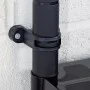 Storage shelf 4 levels black plastic 183x30.5x130 cm by vidaXL, Industrial shelving - Ref: Foro24-3059855, Price: 86,56 €, Di...