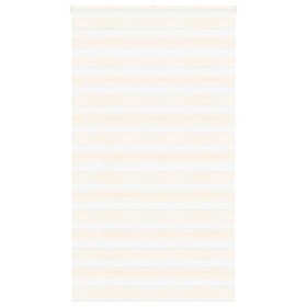 Estor cebra beige mármol tejido ancho 130,9 cm poliéster von , Jalousien und Jalousien - Ref: Foro24-4014684, Preis: 30,86 €,...