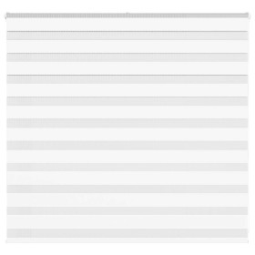 Estor cebra blanco 160x100 cm tejido ancho 155,9 cm poliéster by , Blinds and blinds - Ref: Foro24-4014741, Price: 28,44 €, D...