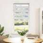 Estor cebra blanco 65x100 cm tejido ancho 60,9 cm poliéster de , Persianas y estores - Ref: Foro24-4014722, Precio: 20,09 €, ...