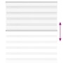 Estor cebra blanco 125x150 cm tejido ancho 120,9 cm poliéster by , Blinds and blinds - Ref: Foro24-4014760, Price: 26,93 €, D...