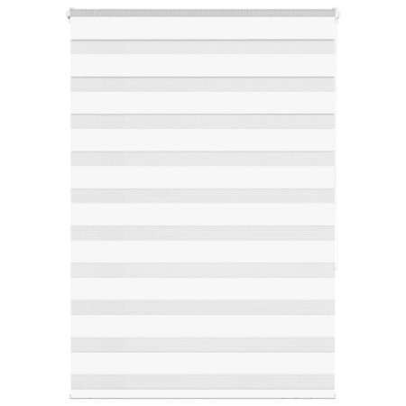 Estor cebra blanco 110x150 cm tejido ancho 105,9 cm poliéster de , Persianas y estores - Ref: Foro24-4014757, Precio: 28,19 €