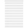 Estor cebra blanco 110x150 cm tejido ancho 105,9 cm poliéster de , Persianas y estores - Ref: Foro24-4014757, Precio: 28,19 €