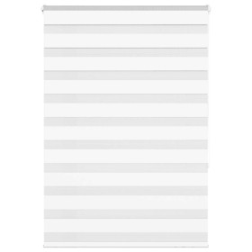 Estor cebra blanco 100x150 cm tejido ancho 95,9 cm poliéster de , Persianas y estores - Ref: Foro24-4014755, Precio: 29,33 €,...