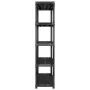 Storage shelves 5 levels black plastic 255x40x185cm by vidaXL, Industrial shelving - Ref: Foro24-3059857, Price: 198,39 €, Di...