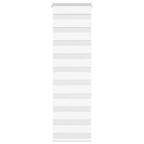 Estor cebra blanco 40x150 cm tejido ancho 35,9 cm poliéster by , Blinds and blinds - Ref: Foro24-4014743, Price: 15,27 €, Dis...