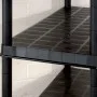 Storage shelves 5 levels black plastic 255x40x185cm by vidaXL, Industrial shelving - Ref: Foro24-3059857, Price: 198,39 €, Di...
