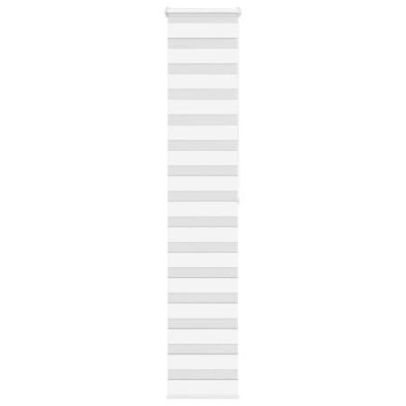 Estor cebra blanco 40x200 cm tejido ancho 35,9 cm poliéster by , Blinds and blinds - Ref: Foro24-4014769, Price: 19,69 €, Dis...