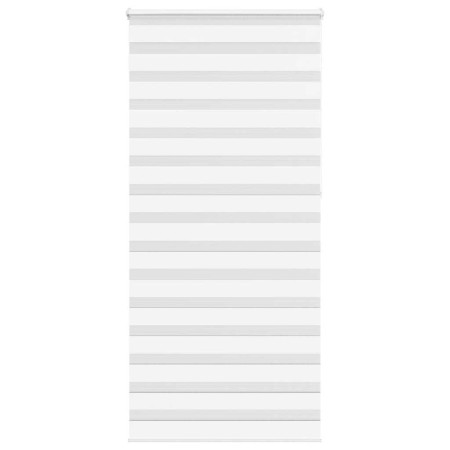 Estor cebra blanco 100x230 cm tejido ancho 95,9 cm poliéster de , Persianas y estores - Ref: Foro24-4014807, Precio: 31,88 €,...