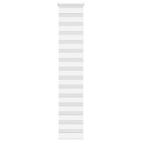 Estor cebra blanco 40x230 cm tejido ancho 35,9 cm poliéster von , Jalousien und Jalousien - Ref: Foro24-4014795, Preis: 18,42...