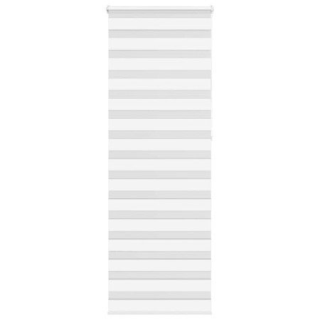Estor cebra blanco 90x230 cm tejido ancho 85,9 cm poliéster by , Blinds and blinds - Ref: Foro24-4014805, Price: 30,02 €, Dis...