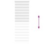 Estor cebra blanco 90x230 cm tejido ancho 85,9 cm poliéster by , Blinds and blinds - Ref: Foro24-4014805, Price: 30,02 €, Dis...