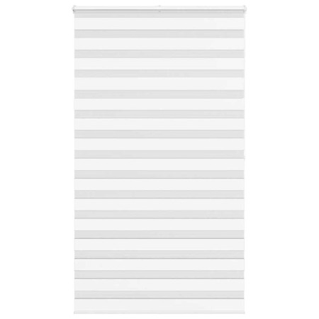 Estor cebra blanco 135x200 cm tejido ancho 130,9 cm poliéster by , Blinds and blinds - Ref: Foro24-4014788, Price: 34,01 €, D...