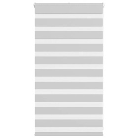 Estor cebra gris claro 70x100cm tejido ancho 65,9 cm poliéster by , Blinds and blinds - Ref: Foro24-4014411, Price: 21,91 €, ...