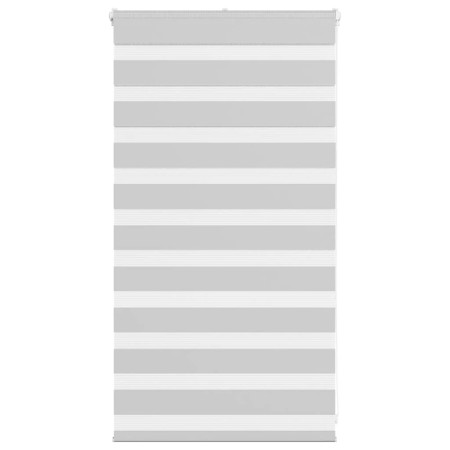 Estor cebra gris claro 80x100cm tejido ancho 75,9 cm poliéster by , Blinds and blinds - Ref: Foro24-4014413, Price: 18,96 €, ...