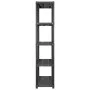 Storage shelves 5 levels black plastic 213x38x170cm by vidaXL, Industrial shelving - Ref: Foro24-3059856, Price: 153,16 €, Di...