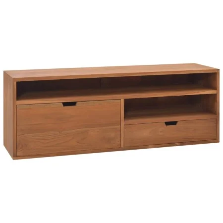 TV-Schrank aus massivem Teakholz, 110 x 30 x 40 cm von vidaXL, TV-Möbel - Ref: Foro24-326119, Preis: 175,41 €, Rabatt: %