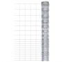 Valla de jardín de acero galvanizado plateado 50x1,5 m de vidaXL, Paneles de vallas - Ref: Foro24-149508, Precio: 126,38 €