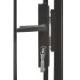 Black steel garden gate 1x1.75 m by vidaXL, garden gates - Ref: Foro24-143059, Price: 113,51 €, Discount: %