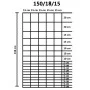 Gartenzaun aus silberverzinktem Stahl, 50 x 1,5 m von vidaXL, Zaunpaneele - Ref: Foro24-149508, Preis: 125,66 €, Rabatt: %
