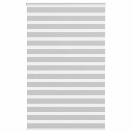 Estor cebra gris claro 150x200cm tejido ancho 145,9cm poliéster by , Blinds and blinds - Ref: Foro24-4014479, Price: 39,06 €,...