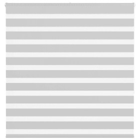 Estor cebra gris claro 150x150cm tejido ancho 145,9cm poliéster by , Blinds and blinds - Ref: Foro24-4014453, Price: 35,47 €,...