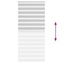 Estor cebra gris claro 115x230cm tejido ancho 110,9cm poliéster by , Blinds and blinds - Ref: Foro24-4014498, Price: 31,86 €,...