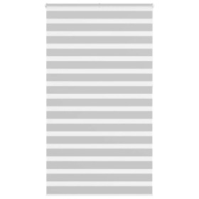 Estor cebra gris claro 135x230cm tejido ancho 130,9cm poliéster by , Blinds and blinds - Ref: Foro24-4014502, Price: 31,76 €,...