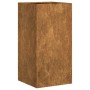Jardinera oxidada 40x40x80 cm acero corten von , Töpfe und Pflanzgefäße - Ref: Foro24-860709, Preis: 90,52 €, Rabatt: %