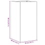 Jardinera oxidada 40x40x80 cm acero corten von , Töpfe und Pflanzgefäße - Ref: Foro24-860709, Preis: 90,52 €, Rabatt: %