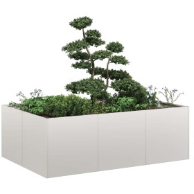 Jardinera 120x80x40 cm acero inoxidable von , Töpfe und Pflanzgefäße - Ref: Foro24-860749, Preis: 115,62 €, Rabatt: %