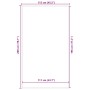 Felpudo azul 115x200 cm von , Fußmatten - Ref: Foro24-4105575, Preis: 52,70 €, Rabatt: %