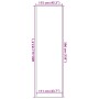 Felpudo azul 115x400 cm von , Fußmatten - Ref: Foro24-4105577, Preis: 90,52 €, Rabatt: %