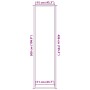 Felpudo marrón 115x500 cm von , Fußmatten - Ref: Foro24-4105589, Preis: 111,40 €, Rabatt: %