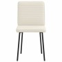 Sillas de comedor 4 unidades terciopelo crema by , dining chairs - Ref: Foro24-3315242, Price: 170,37 €, Discount: %